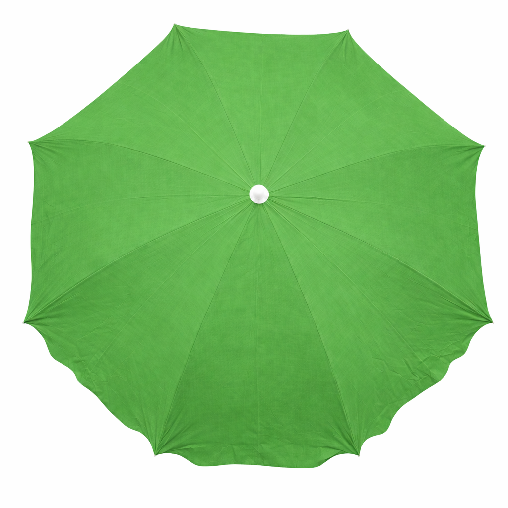 RAINPOPSON 7ft Garden Umbrella UV-Protected with Heavy-Duty Fabric (Green) - Image 2