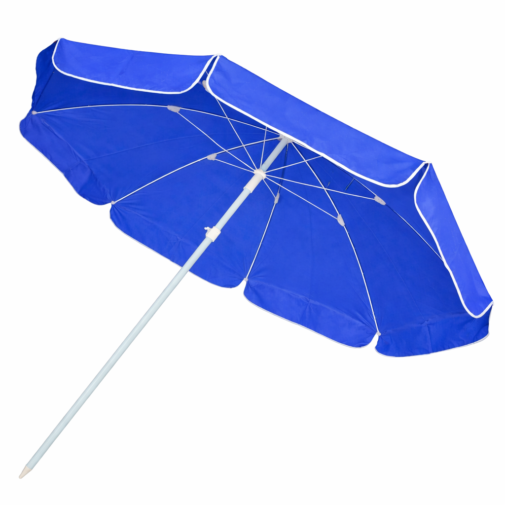 RAINPOPSON 7ft Patio Garden Outdoor Umbrella – UV-Protected, Heavy-Duty Fabric (Blue) - Image 4