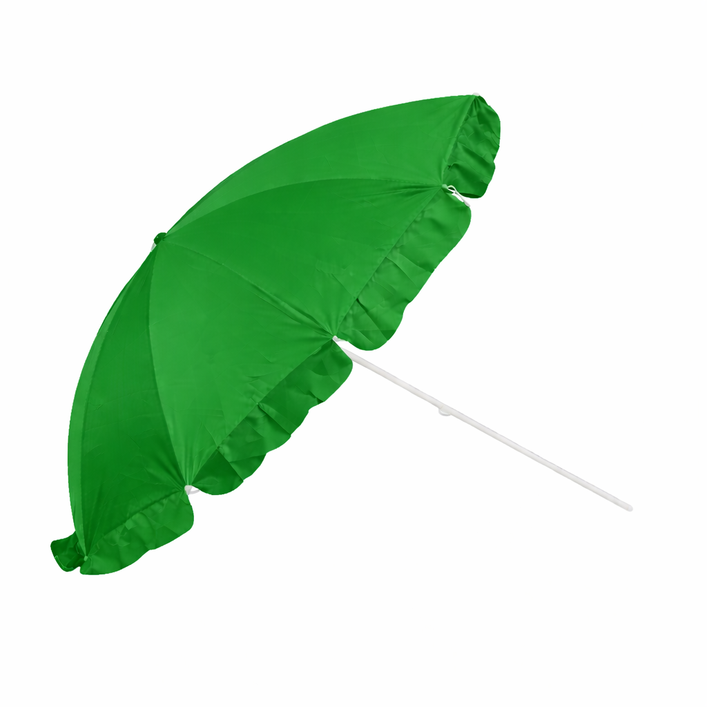 RAINPOPSON 7ft Garden Umbrella UV-Protected with Heavy-Duty Fabric (Green) - Image 5